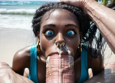 Tropische Strandverführung