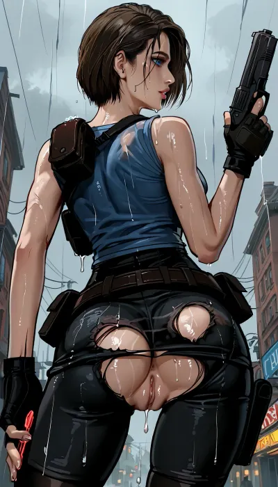 La noche lluviosa de Jill valentine