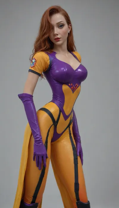 (jessica rabbit:2), (tracer outfit:2)