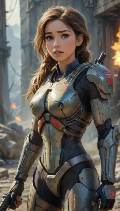 An 18-year-old warrior queen: beauty meets bravery in edge of tomorrow