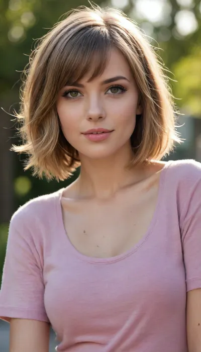 (Extremely insanely highest quality and resolution:1.5), (full body in frame:1.6), (Professional modelling photo:1.3), of, ((astonishing endearing:1.5)), ((pretty girl next door relaxing:1.5)), (extremely detailed face and eyes:1.3), light makeup, (35 years-old), Dutch, (suntouched hair:1.5), (cute:1.33), (slim:1.33), (french bob haircut:1.5), (very messy french bob haircut:1.5), (extremely detailed hair:1.33), (very beautiful extremely detailed stylish feminine chic designer clothing:1.5), (accessories:1.25), (happy look), (extremely detailed detailed outdoor:1.3), (extremely high resolution:1.3), (perfect focus:1.33), (perfect contrast:1.3), (perfect composition:1.3), (extremely detailed lighting and shadows:1.3), (insanely, (sharp details)), gigapixel, (hyperrealism:1.3), photorealistic, (masterpiece:1.2), (8k:1.3), (extremely high detailed:1.3), (photorealistic:1.5), ((extremely high quality)), (intricate details), highly realistic, detailed skin, artistically color tones, ((bokeh)), (smooth shadows)