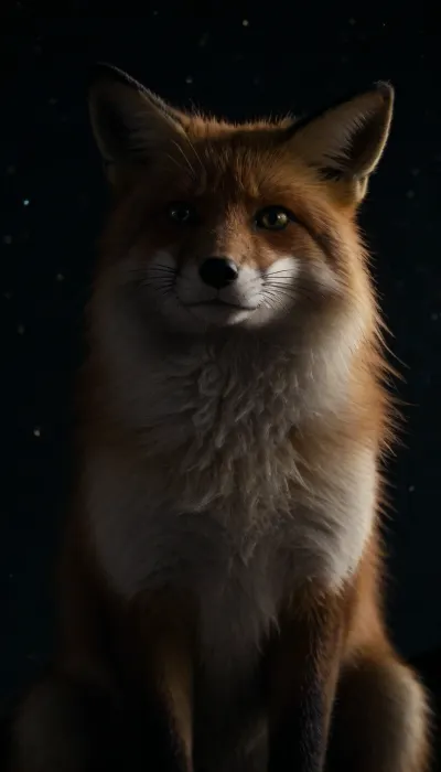 (fox:2), (furry:2), (flame fur:1.5), (eyes looking at viewer:1.3), (Starry sky:1.5), (side angle shot:1), ((star sky)), face, taking, her, bad-picture-chill-75v, CyberRealistic_Negative, side view, badquality, low, quality, (expression pose:1.7), <lora:dark:.4>, <lora:badquality_v02:.4>