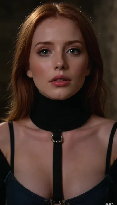 Very cute 28yo redhead girl, very beautiful and cute, very pretty, fully clothed, wearing black turtleneck and jeans, skinny face with cheekbones, very sexy, ((full body view)), in a dark basement, ((slave)), masterpiece, ((hands tied)), ((bondage)), ((8k ULTRA HD)), perfect face, ultra detailed face, young and beautiful, big, lips, <lora:Beautify-Supermodel-SDXL:1.3>, <lora:315758_training_data:.8>