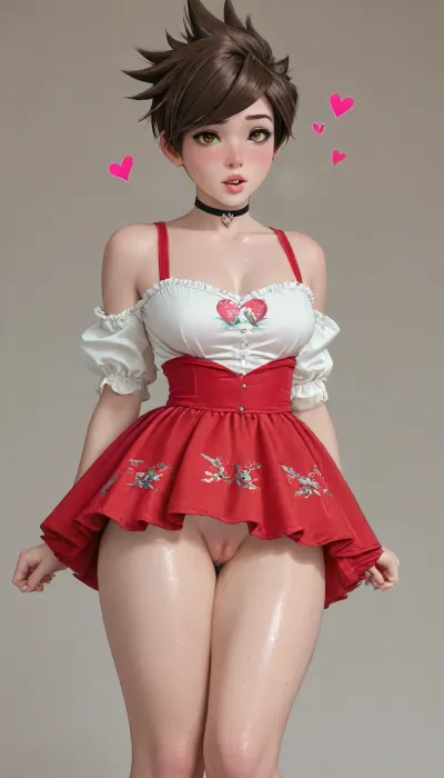 Melkor Mancin style, null art, intricately detailed, ultra quality, ultra detail.
BREAK, (Tracer:1.4), (looking back at viewer:1.5), .
BREAK, (super girly and fuckable:1.4), (large voluptuous breasts:1.3), thick thighs, (tidy godpussy:1.4), (sexy eyes:1.4), (hypnotizing eyes:.8), (perfect full lips:1.2), (raised eyebrows:1.2), (adorably flustered and worried:.8), (heart love:1.5), (moaning:1.2), (blushing:1.2), (seductive expression:2), (flirtatiously asking viewer to pleasure her:1.5), (she is adorably sexy and has an insatiable erotic desire to be fucked:2), (sweaty:1.8), choker, slutty skirt.
BREAK, (parted legs to expose ass and pussy:1.5), (low side view:1.4), igbaddie, <lora:cartoon_stickers_xl_v1:1.3>, <lora:ratatatat74-000050:2>, <lora:igbaddie-XL:2>