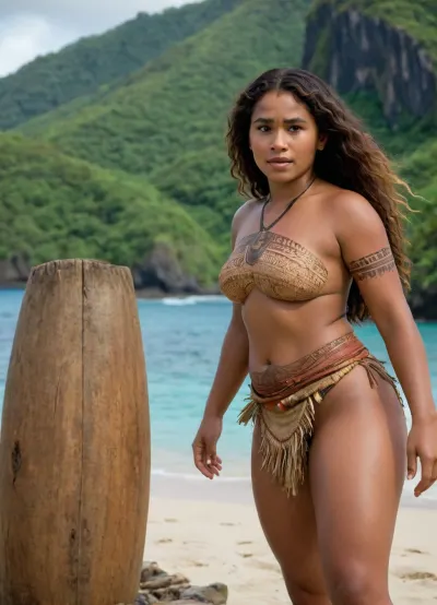 Fat curvy by Disney, Big ass movie, (movie Moana face a mix liloo), exotic Beauty, excited gesture interior tent fuck, up the skirtfrente and back view random, Open ass súper Bimbo breasts, different scenarios of the mysterious, twerk jump island, different landscapes of the boatwooden raft mysterious pasific ocean island and its fauna and flora, Rapanui native to polua south pacific islands, ritualistic, girl showing front and back in different life quotes, big hips and small waist, fértilidad, pussy blacksinee