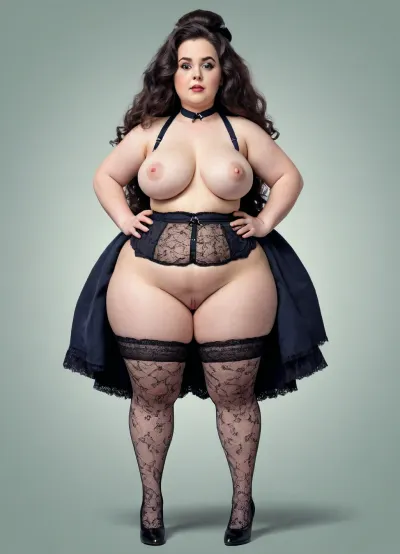 An elderly English aristocrat wearing long patterned trousers from the Victorian era an elderly aristocrat of the Victorian era in transparent underwear of the 19th century vintage.long full legs, ((curvy hourglass figure)), (plump:1.2), dark hair, high hairstyle, (excessive pubic hair:1.4), white transparent knee-length knickers with embroidery and ruffles, (((knickers:1.4))), (old woman with fat folds and cellulite:1.1), Big ass Wide hips big thighs.knickers trousers of the Victorian era, onarmor, meatshield, fannypacking, <lora:onarmor_xl:.8>, incase, style, <lora:Incase_Style__SDXL:.8>, cute, doodle, <lora:cutedoodle_XL-000012:.8>