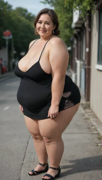 black dress