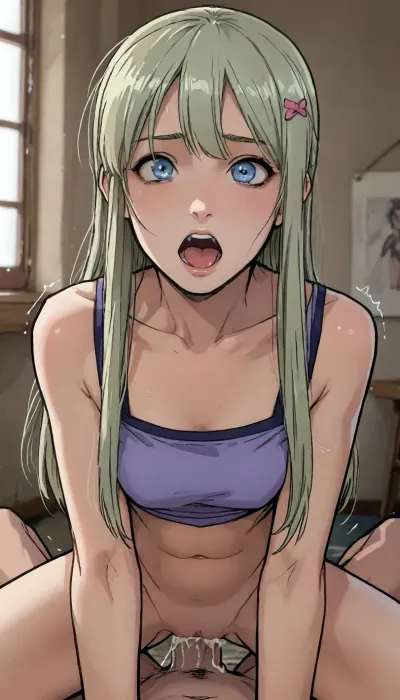 Andava, Andavaverse, Drawing, Breckie Hill, ((markgavatino style)), Melkor mancin style, flirty, high contrast, fucked from behind. Green hair. Looking directly at viewer. Trembling. Quivering whole body rgasm. Explicit hardcore sex. Creampie. Screaming., (dramatic lighting:1), ratatatat74, kousaka, kirino, gokou, ruri, izumi, sagiri, himemori, luna, sakura, miko, tsunomaki, watame, <lora:LCMTurboMix_Euler_A_fix:.5>, <lora:EnvyBeautyXL02:1.5>, <lora:ratatatat74-000050:1.5>, <lora:mk_Bp Anime_xl:2>, <lora:Kanzaki Hiro_XL:1.7>