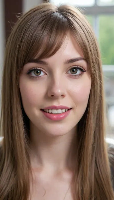27 yo girl, very flirty pose, sideview, ((girl next door)), pretty, natural beauty, medium breasts, ((cute tall tall tall tall but average appearance:1.3)), ((cute tall tall tall tall)), ((pale skintone:1.2)), ((little bit chubby:1.4)), very flirty smile, showing teeth, ((unkempt hair)), ((straight hair:1.3)), ((symmetrical hair:1.5)), ((perfect fringe hair:1.5)), ((light brown bright hair)), ((very cute tall tall tall tall average youthful face:1.5)), outside, photorealistic, ((perfect composition)), ((perfect contrast:1.5)), ((perfectly balanced exposure:1.5)), ((perfect focus:1.5)), ((extremely realistic detailed lighting:1.5)), ((extremely realistic detailed shadows:1.5)), ((extremely detailed:1.3)), ((extremely high resolution:1.3)), ((16K UHD:1.5)), ((extremely realistic detailed skin texture:1.5)), ((extremely realistic detailed skinpores:1.5)), ((extremely realistic detailed face:1.5)), ((extremely realistic detailed eyes:1.5)), ((extremely realistic detailed hair:1.5)), focus on eyes, ((fully clothed:1.5)), random colored clothing, ((beautiful stylish clothing:1.5)), ((detailed clothing:1.5)), ((detailed environment:1.5)), Sweet_Sticky_xl-01, <lora:EnvyZoomSliderXL01:-1>, <lora:add-detail-xl:.5>, <lora:Sweet_Sticky_xl-01:.5>, <lora:neanderthal_last:.7>