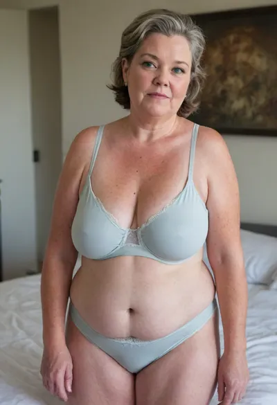 ((((((bbw)))))), 67 year old woman, ((((())))), ((((no makeup)))), ((((((())))))), ((((ugly)))), (((((((plain underwear))))))), harsh light