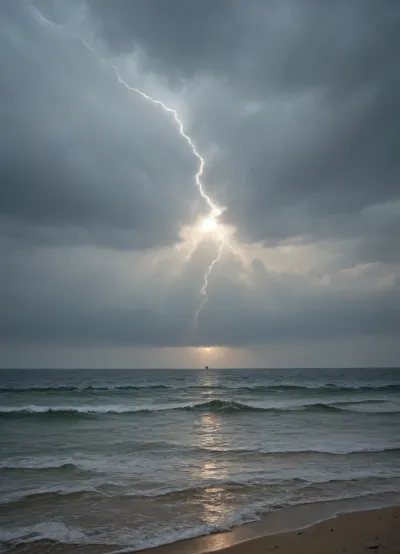 ((a 16th-century galleon in a storm)), ocean, storm, tempest, lightning, powerful waves, foaming waves, on the sea, outdoors, photography, <lora:xs_4d:.5>, <lora:PelagicBlackwater768_1-5plus_autotags:.8>
