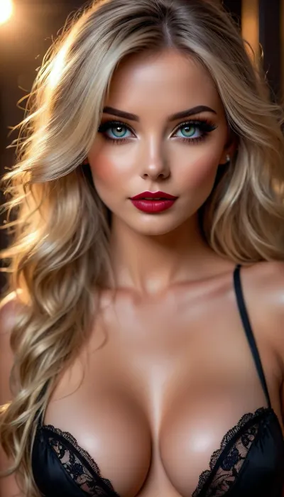 30 year old Sexy seductress, beautiful blonde flowing hair, seducing viewer with her eyes and beauty, (masterpiece), fantasy storm background, dark, perfect anatomy, intricate, (highly detailed), masterpiece, photorealistic, cinematic lighting, shading, super detailed skin, (huge beautiful detailed black eyes:1.3), long false eyelashes, black eyeliner, tiny nose, very full plump rounded lips, dark red lipstick, very glossy shiny lipstick, best quality, ultra-detailed, (illustration), expressive eyes, perfect face, 1 woman, sexy black satin corset dress with pleated skirt and, cleavage, blonde hair, black eyes, cute tall, (sunset Fantasy background), edgLit_woman, edgLit_face, edgLit_body, pale, skin, <lora:attractive_notrigger:1.9>, <lora:BUT_SDXL_SHS:.9>, <lora:Vivid Midjourney mimic - XL SDXL v2.0:2>, <lora:add-detail-xl:1.3>