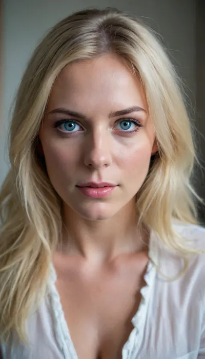 Frau, 29 Jahre alt, Deutsche, hellblonde Haare, blaue Augen, schlanker Körperbau, 165 cm groß, 52 kg, amateuranal, missionaryanal, <lora:amateuranal:.8>