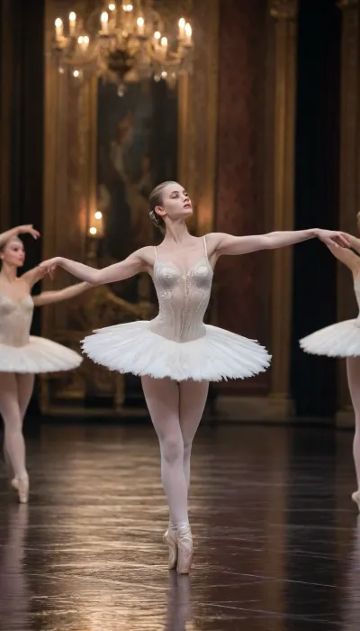 nude ballet Swan Lake