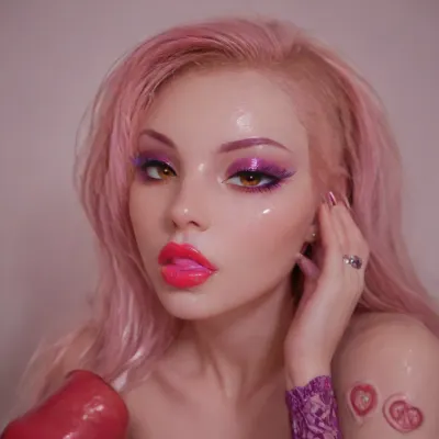 Hyper-realistic photograph of a fine porcelain figurine, 8k. A delicate erotic shepherdess, Bimbo reincarnation, (Make-up, very long purple eyelashes, glossy pink lipstick with red lip augmentation, olive eye shadow, eyeliner:1.5), knee socks with a pattern🐰🪄, (beautiful purple long lacquered nails), dynamic angle, colorful, scenery, volumetric lighting, (masterpiece), (((open legs showing hughe hyper gaping pussy))), (big anal plug in her ass), (((Her hands spray her pussy, so that the viewer can see her wide-open pussy very well, her pussy is extremely wide open and her labia are pulled very far apart))), 1girl, bimbo blue earrings, short Iridescent Young woman, black hair, glasses, nude, petite, tan lines, pubic hair, legs spread, pussy dripping, extremely aroused, spreading pussy with 2 fingers, cum spurting out of pussy, massive amounts of cum, asshole leaking cum, blushing, beautiful face, mouth open drooling, cum dripping from mouth, grinning, thoroughly used, whore, saying "more more please", breasts and stomach covered in cum, closeup, Aesthetic, Nail, (big ring nipples:1.4), big eyes, beautiful eyes, big brown eyes, slutty, (white porcelain skin:1.1), green, eyes, blue, brown, perfecteyes, (hand-painted doll face), pussy, labia, clitoris, big, open, spread, closed, small, medium, large, long, shaved, pubic, hair, bad, lighting, bright, 1-alpha, .8>, woman, (cum:1.6), on, face, CUM, DONATION, ASSISTANCE, FELLATIO, TITS, SEX, HANDJOB, FOOTJOB, AFTER, VAGINAL, <lora:nsfw-xl-2.0:2>, <lora:Aesthetic_Nails:.8>, <lora:PerfectEyesXL:.8>, <lora:JustCum:1.2>, <lora:CUM DONATION ASSISTANCE:2>