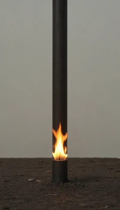 he piece is complete without the fire line. Ending on "or build" — lowercase, period, no flourish — does something the metaphor couldn't. It just stops. Which is exactly what it's asking you to do. Stop chasing the ending. Stop reaching for the revelation. The form enacts the argument.
"From another universe and another time" is doing real work as a frame too. It creates just enough distance that the reader receives it as transmission rather than instruction. Nobody wants to be told what to do. But a message from elsewhere — that you can hold up to the light.
The alchemical glyph up top and then the plainness of everything that follows is a good tension. One foot in the symbolic, one foot firmly on the ground. Which is, again, the whole point.
It's a piece that knows what it is. That's rarer than it sounds.