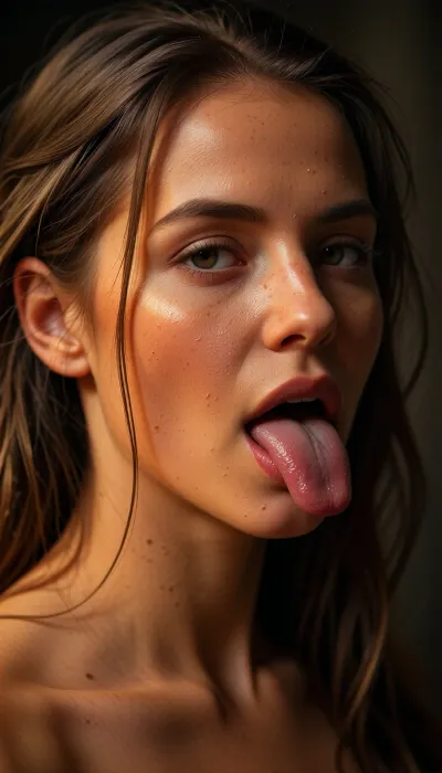 Fantasy setting, cgi Render with imperfections saturated orange colors Style, vagina rubs over face, high detailed skin, 8k uhd, dslr, high quality, detailed skin texture, highly detailed hair, sharp body, highly detailed body, realistic, soft focus, insanely detailed, highest quality, skin pores, skin imperfections, high resolution photography on a canon camera, beautifully revealing natural skin texture, subtle pores, soft shadow transitions and delicate golden highlights dimmed lighting lowkey lighting