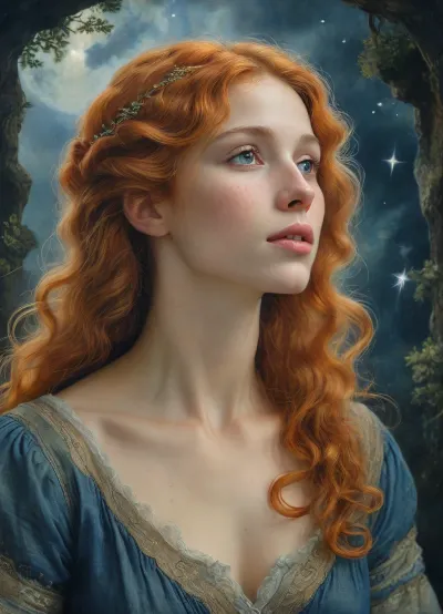 picture, Jan Brueghel Style, Andromeda, high quality high detail in style painter Rembrand van Rijn, style, of, Jean, Delville, <lora:tbh140-sdxl:.5>