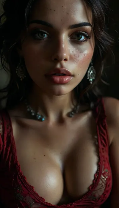 <lora:MJ52:2>, <lora:bombshell_v2:1.4>, Female slim trousers women pants, very horny breathtaking 25 year old Arab girl, all fours showing her totally destroyed asshole, wrecked brown asshole, 10 cm anal gap opening, (wide open gaping asshole:1.2), ((gaping wide)), loose, sloppy, (red and swollen asshole, red and swollen asscheeks), (anal prolapse), (asshole is leaking thick and gooey cum from inside:1.1), rectal prolapse, gigantic natural saggy breasts out, wearing translucent elegant Arabic nightgown, athletic body, microwaist, wide hips, perfect skinny body sharp nose, smooth silky long hair rectangular face, wide mouth, full Botox lips, dark Arab makeup, black hair and dark Arab skin, tattooed, expensive hairstyle, expensive earrings, beautiful necklace, big eyes, dark eyes, dark Arab skin, freckles, big cheekbones, slim, deep dimples, cute chin, kind eyes, white teeth, medium view from below, detailed faces, <lora:SDXL_BetterFaces-LoRA_v1:.5>, <lora:dark:.8>