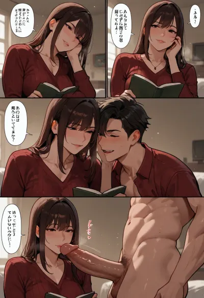 A handsome toned woman, smiling while showing his face and cock, comic, book, <lora:EldritchComicsXL1.2:.8>