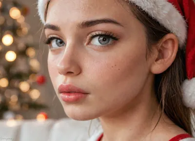 BREAK, (Santa's little helper helping him cum:2), (close:.2), (looking back:.2), .
BREAK, (girly:2), (minx:2), (petite:.2), (slender:.2), (youthful:.2), (cute:2), (fit:2), (slutty:.2), (sexy:.2), (busty:.2), (curvy:.2), (tanned:.6), (tan lines:.6), (dark complexion:.2), (makeup:.2), (long dark eyelashes:.2), (freckles:.2), (sweaty:1.2), (pussy juices:.2), (shy:.2), (blushing:.2), (worried:.2), (flirty:.2), (excited:.2), (moaning:.2), (begging for sex:.2), (head tilt:.2), (Santa's outfit:2), (Christmas:1.8), (view from side:2), .

BREAK, (incredibly beautiful sexy girl:2), (perfect slutty slut:2), (looking at viewer like she is in the mood for a nice tender lovemaking session:2), (she asked viewer to give her intense pleasure like in her vivid imaginative erotic fantasies:2), (very large sexy eyes:2), seductive look, (lustful lips:1.3), (very adorable teeny face:2), (narrow upper body:1.7), slim neck, narrow waist, (wide hips:1.1), (shapely firm exceptionally slutty gorgeous body of an endearing incredibly sexy virgin:2), (perfect firm fit butt:1.3), (shapely breasts:1.1), (teeny tiny tidy godpussy:1.4), (slutty intimate erotic photoshoot of a very horny lass:2), perfecteyes, <lora:PerfectEyesXL:2>, <lora:adlima_xl_1_standard_merge_62_88_05_05:2>, <lora:WildcardX-XL-Detail-Enhancer:2>, <lora:LCMTurboMix_Euler_A_fix:.8>