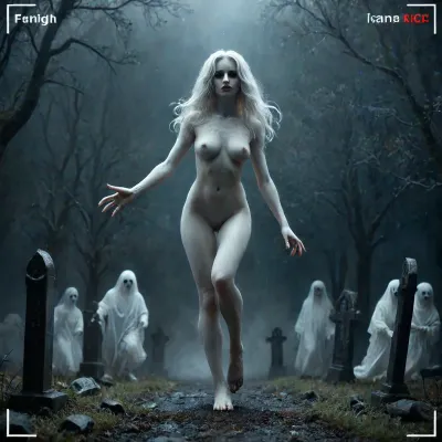 score_9, 1 ghastly female, about 33, very thin, is naked, ghost white skin, in a very foggy 1200's church graveyard, camera view is set far back, 32k image, floating in air, has no legs, ghostly form with no legs, perfect hands with long claw nails, no legs, no feet, ghostly form, floating, very skinny ghastly shape, completely naked, no hair, white ghostly afro hair, blood dripping from claws, evil demonic red eyes with a hollow empty feel, 34C cup breasts, medium size breasts, ghostly white boobs and nipples, everything about the ghost is ghastly and greyish white, raining heavy, old england graveyard, many ancient, tombstones, skeletal hands popping out of a few spots in background, scary environment, very spooky feel, ghost, person, <lora:ghosts person 1a:.8>, SW1RLYGH0ST, made, of, ghosts, <lora:SW1RLYGH0ST_sdxl:.8>, DonMD3m0nXL, <lora:DonMD3m0nXL-000010:.8>, <lora:Blight_Nox__Horror__Style:.8>