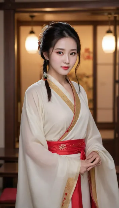少女，完美身材，动漫插画，虚拟引擎，辛烷值渲染, 全身，旗袍，大乳房