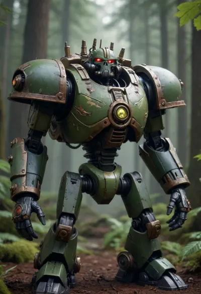 Mechanical goleaf warhammer 40000