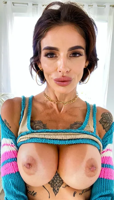 lazy eye, handjob pov, fake tits cleavage, cozy knit sweater, ((oldface, 50yo)), handcuffed, gold hoop earrings, nose ring, tattoos, sexy neck, ((old brown hair mom woman)), (tan skin), (skinny muscle), (beautiful Mexican instagram model face), (fit body), very beautiful, perfect skinny body, perfect face, looking at the camera, perfect eyes, (skinny fit), pretty, snub-nosed, long hair, 4ng3l, face, <lora:clothed_small:1.8>, <lora:SDXL_BetterFaces-LoRA_v1:.8>, bmbplora, <lora:bimboxl_02:.8>