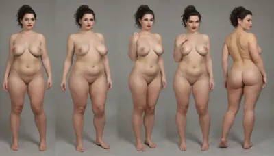 a curvy 48 year old woman with voluminous hair, She lies on her side, one hand on her plump thigh, ((hairstyles in the style of the 50s)), brown eyes and perky breasts and pale skin and no makeup, shaved pussy, soft rounded belly, perfect eyes, seductive view, A confused look, perfect nipples, side view, She pulls at her nipple with the fingers of one hand., dark red lipstick, ((full nude)), earrings, perfect fingers, seductive, full body pov., plump, skindentation, chubby, bbw, venus, body, big, breasts, ass, on, parchment, AtompunkSDXL, puffy, nipples, dark, ghost, wide, hand, <lora:ParchartXL_CODA:.8>, <lora:Chubby BBW - XL:.2>, <lora:Nipples XL:.8>