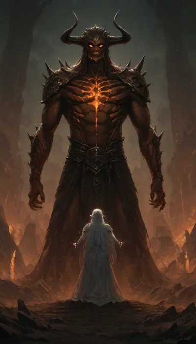 Lord of the rings, lotr, Galadriel from lord of the rings is fucked by Sauron at the top of Mount Doom. Highly detailed, all lord of the rings atmosphere