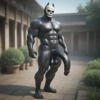 huge cock fat juiy yammy tip, Only One Huge fat 40 y.o. demonic body brute muscular fat african man, nigeria skin, niger, huge mucular handsome muscular fat african man, bald, very tall and huge black african man, heaven garden, very handsome african man, huge big black hard erect cock, blacked, bbc, hyper and thick big black erect cock, huge cock tip, cock up, completely nude tall gorgeous wide body black man standing, erection. massive erect black cock, thick cock, posing, veiny black cock, giant muscular, giant hyper long fat cock, lean muscular black man, intense penis, extra dark skined male, bedroom background, solo, no hair, black skin, black gay god, groop gang, no beard, black evil skull balaclava on face head, fullheadmask, <lora:SDXL_full_head_mask_v1.1-000012:2>