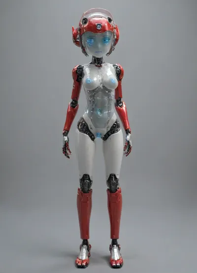 1girl sexbot, (small body:1.5), (very small height), little, (short torso:1.4), (Very petite:1), tiny sexbot, not human, sex onahole, robogirl, mechanical parts, armless onahole, legless onahole, amputea, legless Amputee, sex robot is tiny, 1feet tall, (giga breasts:1.1), transparent glass body, The girl sexbot has, fully-transparent, (clear glass stomach), transparent, robot, mecha, <lora:PAseer-SDXL-Transparent Robot:.8>