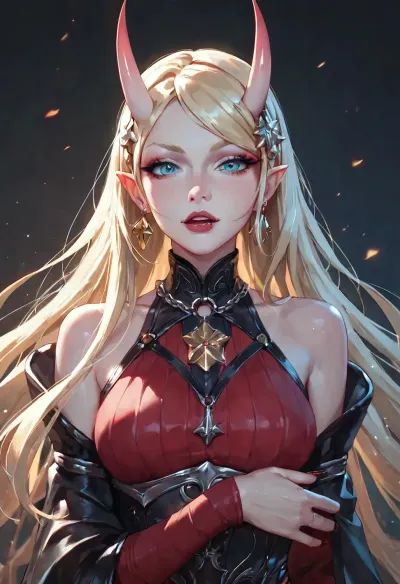 Oni-demoness "Lilith Morningstar" heir of Satan