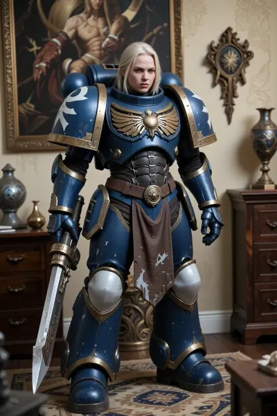 Silent sister Jenetia Krole of warhammer 40