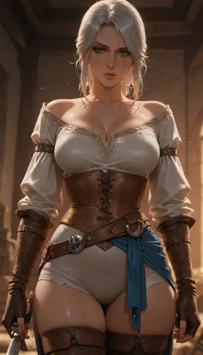 Ciri form the Witcher 3