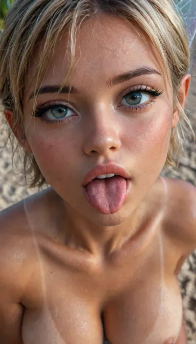 (beautiful dream girlfriend:2), (desperately needing to be pleased:2), (horny young model:1.6), (sexiest adorably cute hot beauty:1.8), gorgeous, adorable, cute, extremely sexy face, perfect female face, (sensual eyes:1.5), (seductive eyes:1.5), (most beautiful eyes:1.2), (sexy eyes:1.6), (perfectly shaped lips:1.3), full lips, (small cute nose:1.1), sexy makeup, (sensually parted lips:1.2), horny expression, looking at viewer seductively, (invitingly erotic horny 18yo cutie:3), (very adorable sexy beauty:2), (seductive provocative hottie:3), (super horny slut:3), (very sexy body:2), (very slutty body:2), athletic, tight body, slim neck, shapely thighs, perfect ass, (very tidy incredibly gorgeous godpussy:1.5), (really pretty breasts:1.5), (looking like she has inappropriate sexual fantasies involving viewer:1.6), ...

BREAK, (fairy:2), (close:2), (looking back:.2), .
BREAK, (girly:.2), (minx:.2), (petite:.2), (sweet:.2), (slender:.2), (youthful:.2), (cute:1.3), (fit:.2), (slutty:.2), (vixen:.2), (sexy:2), (flatchested:.2), (busty:2), (curvy:.2), (tanned:2), (tan lines:2), (dark complexion:1.8), (makeup:.2), (long dark eyelashes:.2), (freckles:.2), (sweaty:1.2), (pussy juices:.2), (shy:.2), (blushing:.2), (worried:.2), (flirty:2), (lewd:.2), (excited:.2), (moaning:.2), (begging for sex:.2), (head tilt:.2), (redhead:.2), (blonde:2), (brunette:.2), (short hair with bangs:1.8), (tongue out:1.8), (tropical beach bar:1.6), (view from above:2), .

BREAK, <lora:adlima_xl_1_standard_merge_62_88_05_05:2>, <lora:LCMTurboMix_Euler_A_fix:.8>