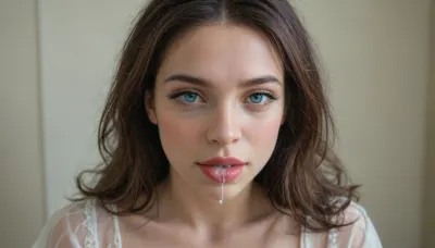 ((20 years old girl, red hair, soft white pale skin, green eyes, red lipstick, round face, cute face)), she is having sex with her grandfather, he is a very old man with a huge penis sarah is wearing loose fitting white thick wool robe, (perky cleavage:1.2), (small cleavage:1.8), (sagging cleavage:1.2), no bra, ultra detailed skin, realistic skin, long straight dark hair, (waist long hair), (majestic pale blue eyes:1.4), soft pink lipstick, wide set eyes, (pale skin:1.5), hair flowing over her shoulder, (formal styled hair), (thick dark iris rings:1.4), wide lips, (flirty eyes:1.4), kate is wearing see through lace lingerie, nipples visible under lingerie, (small sagging cleavage), green eyes, leaning over viewer, resting on elbows, (((dark hair woman is licking cum off viewers stomach:1.3))), (blonde hair woman is sucking on very limp penis), looking at viewer, (((deepthroating his cock))), (cum drooling down his shaft), (flirty face:1.6), teasing viewer, focus on eyes, shot is slight angled POV, (close up:1.7)