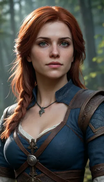 Shani from 'The Witcher' as she appeared in game