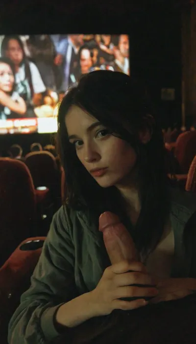 (POV view she a handjob best penis), Thin Japanese girl sitting giving a side handjob to man, she look side over the shoulder, petite, 24 year old, long black hair, beautiful freckles. Her eyes are an envious green, Dynamic lighting, natural lighting, key light, side light, Kodak Portra 400 color film. Nostalgic, film-grain aesthetic., with an overall underexposure of 1-2 stops to accentuate the darkness and isolation of the environment. Soft backlight., <lora:MJ52:.8>, <lora:Adjust_SDXL_v3.0:.8>, <lora:add-detail-xl:.8>, (((horror, movie))), (((crowd peoples on background))), ((big, screen)), ((cinema, seating)), <lora:girllikehorrormovie_sdxl:.8>