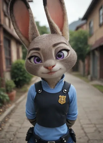 (Furry, Judy Hopps from "Zootopia":1.7), ((Disney))