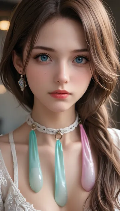 A woman dressed in a torn dress kneels in the middle of a group of men in a dark dungeon. She is kneeling, drinking cum from a cup., (BDSM:1.5), (barcode tattoo:1.3), (cum slut tattoo:1.6), (used condom belt:1.9), (bukkake:1.6), ., ramune, <lora:ramune_XL_v1:.8>