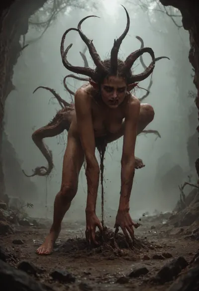 {, (((putrid demon))), (((defecating))), true}, concept, art, realistic, dark, theme, low, light, ab0m, <lora:Concept Art DarkSide Style LoRA_SeaArt Furry XL 1.0:2>, <lora:ab0m:2>