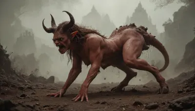 {, (((putrid demon))), (((defecating))), true}, concept, art, realistic, dark, theme, low, light, ab0m, <lora:Concept Art DarkSide Style LoRA_SeaArt Furry XL 1.0:2>, <lora:ab0m:2>