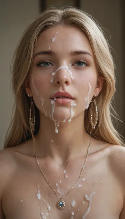 tay, <lora:Tay_Swift:.8>, naked, cum on face