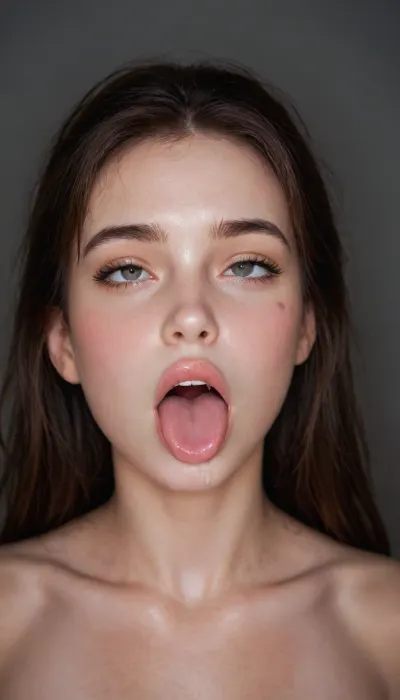 D.Va, <lora:DiVa-SDXL:.8>, raw, lighting, overexposed, harsh, flash, <lora:Rawfully Stylish v0.2_epoch_20:.8>, flat, chested, <lora:flat_chested_v3.5:.8>, tongue, out, ahegao, drool, <lora:ahegao_sdxl_v4:.8>