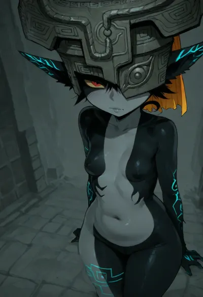 (Ratatatat74), (midna), solo, <lora:ratatatat74-000050:.8>