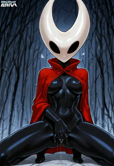 (Andava:1.6), (Hornet from Hollow Knight), solo, masturbating, fingering, <lora:add-detail-xl:1.2>, <lora:attractive_notrigger:1.2>, <lora:detailed_notrigger:1.2>, <lora:LCMTurboMix_Euler_A_fix:1.2>