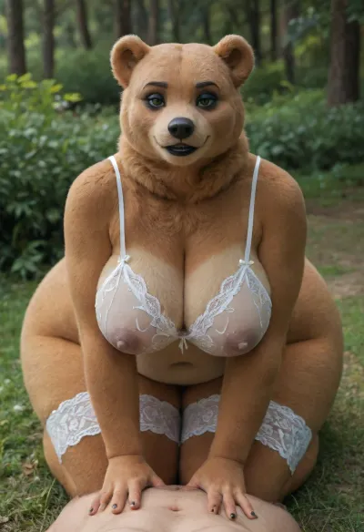 (Masha and the bear series, anthro, shadow brown/ darnessy goth black tailed bear famale woman, anthrofied, bear), hyper ass, gray areola, gray nipples, black nose, green eyes, on knees, big thighs, (((furry art, furry woman))), view, grisly famale sexy kiddies, national park, ((Bear súper bootylicius famale tennie, sexy Chubby bear, Anthro, anthrofied bears)), hoties sexy kidd boidy, (white transparent lingerie), variusly posses huge ass, thick thighs, smirk, grisly famale, ((makeup, black lips)), ((furry art, anthro famale woman, young body)), (((and combinated variusly posses randoms sex, posses sex, male, male pov)))