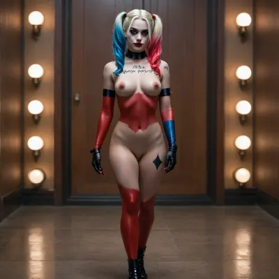 Harley Quinn full body nude